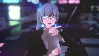 MMD R18 RWBY Weiss Cutie and Cutie say Super Night