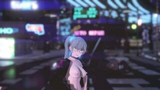 MMD R18 RWBY Weiss Cutie and Cutie say Super Night
