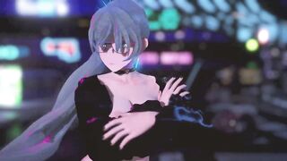 MMD R18 RWBY Weiss Cutie and Cutie say Super Night