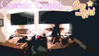 Cosmic Cupid Deep Throat gagging hardcore sex interracial compilation