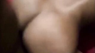 Huge Booty African Ting at Uni