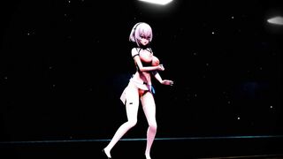Mmd R18 beauty and Cutie Artist serious Shameless Outdoor Concert