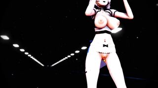 Mmd R18 beauty and Cutie Artist serious Shameless Outdoor Concert