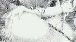 Beauty Animated Babes Speed Sketching (JellyTits7 - Collection two)
