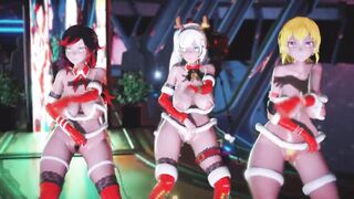 Mmd R18 Spongebob Square Leggings Joint the Party with -ruby
