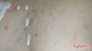 BBW Drink your Cum and let it Drip on her