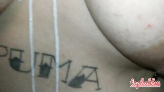 BBW Drink your Cum and let it Drip on her