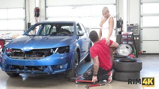 RIM4K. Only irresistible anilingus by remarkable lady can cheer man