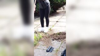Stepmom inside Transparent Pants got Pounded by Stepson inside a