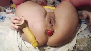 Hardcore Guck both Holes and Squirt