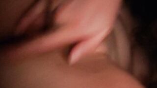 Cute Barely Legal Bimbo Masturbates herself before Bed 