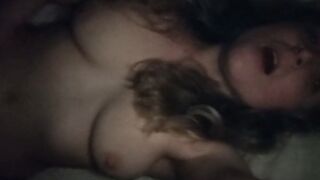 Cute Barely Legal Bimbo Masturbates herself before Bed 