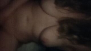 Cute Barely Legal Bimbo Masturbates herself before Bed 