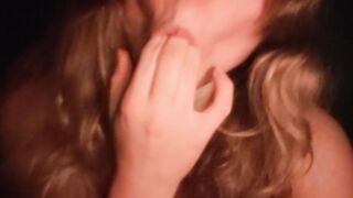 Cute Barely Legal Bimbo Masturbates herself before Bed 