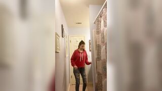 GF BANGED inside the WC