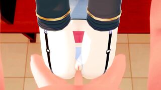 3D Cartoon: HOT ANAL SEX ON THE BENCH (Luna Ashley)