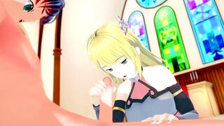 3D Cartoon: HOT ANAL SEX ON THE BENCH (Luna Ashley)