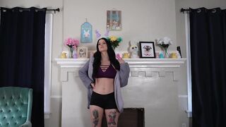 Perfect Beauty and View-Through Spring Themed Underwear Try-On Haul