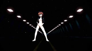 Mmd R18 Maho Nishizumi Fucked during her Monthly Period