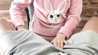 Hot Dark Hair 19 Year Old Teases And Jerks Off Step Brothers Penis