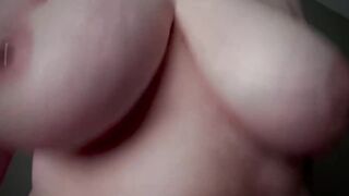 Mesmerizing Bouncing Huge Natural Titted four you #FridayFuck
