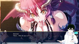 Succubus tries to Suck me Dry with Sloppy Head and