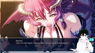 Succubus tries to Suck me Dry with Sloppy Head and