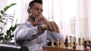 Beauty Big Titted Shanti fucks rough with muscular Angelo