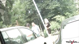 Big Boobed exotic Bombshell gets great sex into vehicle