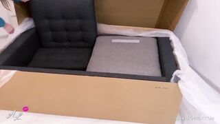 I Assembly My New Sofa To Fucks Cutie Right Away
