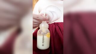 Single Boob four Ounce Pump 4 Ounces Breast Milk