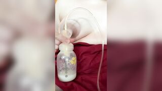 Single Boob four Ounce Pump 4 Ounces Breast Milk