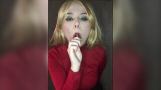 Marta Chuchena Hot Blowing Lollipop