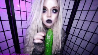 ASMR YOUR LONG TIDDIE GOTHIC gf SLAPS YOUR PENIS