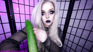 ASMR YOUR LONG TIDDIE GOTHIC gf SLAPS YOUR PENIS