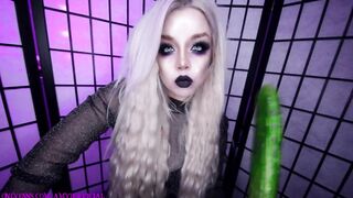 ASMR YOUR LONG TIDDIE GOTHIC gf SLAPS YOUR PENIS