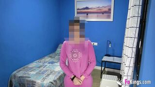 She films her filthy roommate eating a EBONY PENIS!