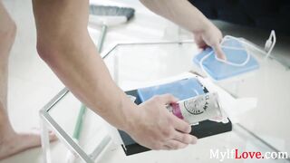 Hispanic Cougar Motivates Son Clean- Havana Bleu