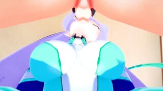 3D Cartoon: FELLATIO TO a STRANGER (My Hero Academia /