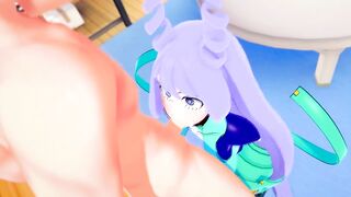 3D Cartoon: FELLATIO TO a STRANGER (My Hero Academia /