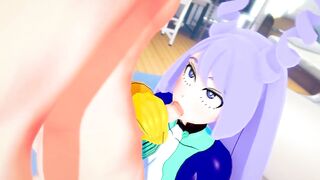 3D Cartoon: FELLATIO TO a STRANGER (My Hero Academia /