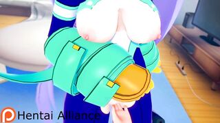 3D Cartoon: MOST HOTTIE SEX (My Hero Academia / Nejire