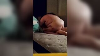 Beauty BBW Lily Baby Riding Neighbors to Orgasm