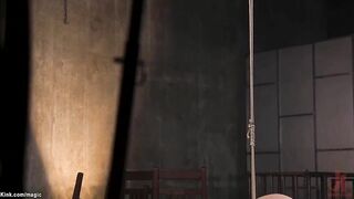 Big Titted milf suspended and fuck
