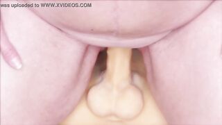 Closeup Cowgirl and Reverse Cowgirl Ride Male Torso Sex Doll