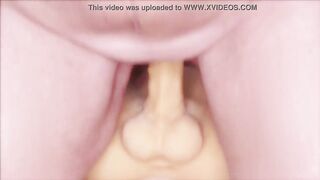 Closeup Cowgirl and Reverse Cowgirl Ride Male Torso Sex Doll