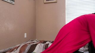 Saddle Riding into Red Robe Side See