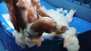 Bombshell having Fun inside a Jacuzzi