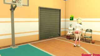 Perverted Master Roshi Trains Bulma and Number 19 yo Crazy Hot babe
