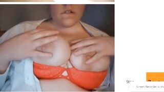 My Big Hooters make two Guys Cum on Omegle
